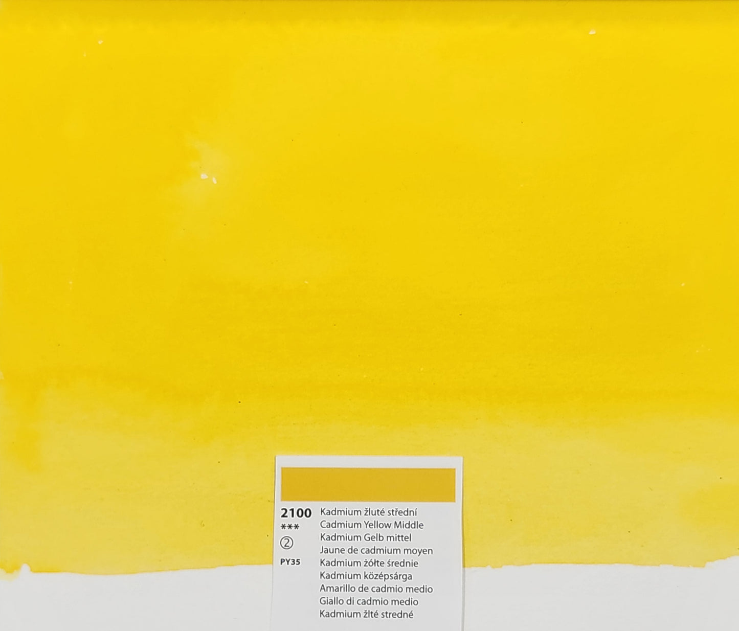 2100 Cadmium Yellow Middle - Kadmiumkeltainen