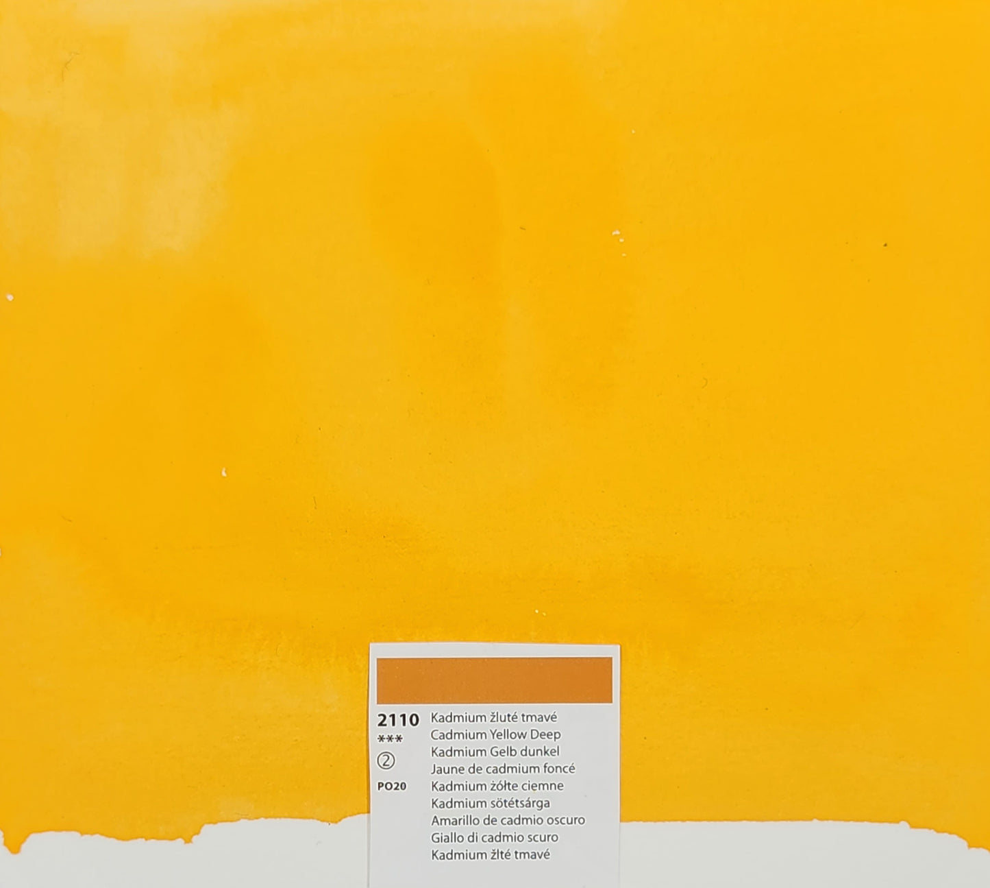 2110 Cadmium Yellow Deep - Tumma Kadmiumkeltainen