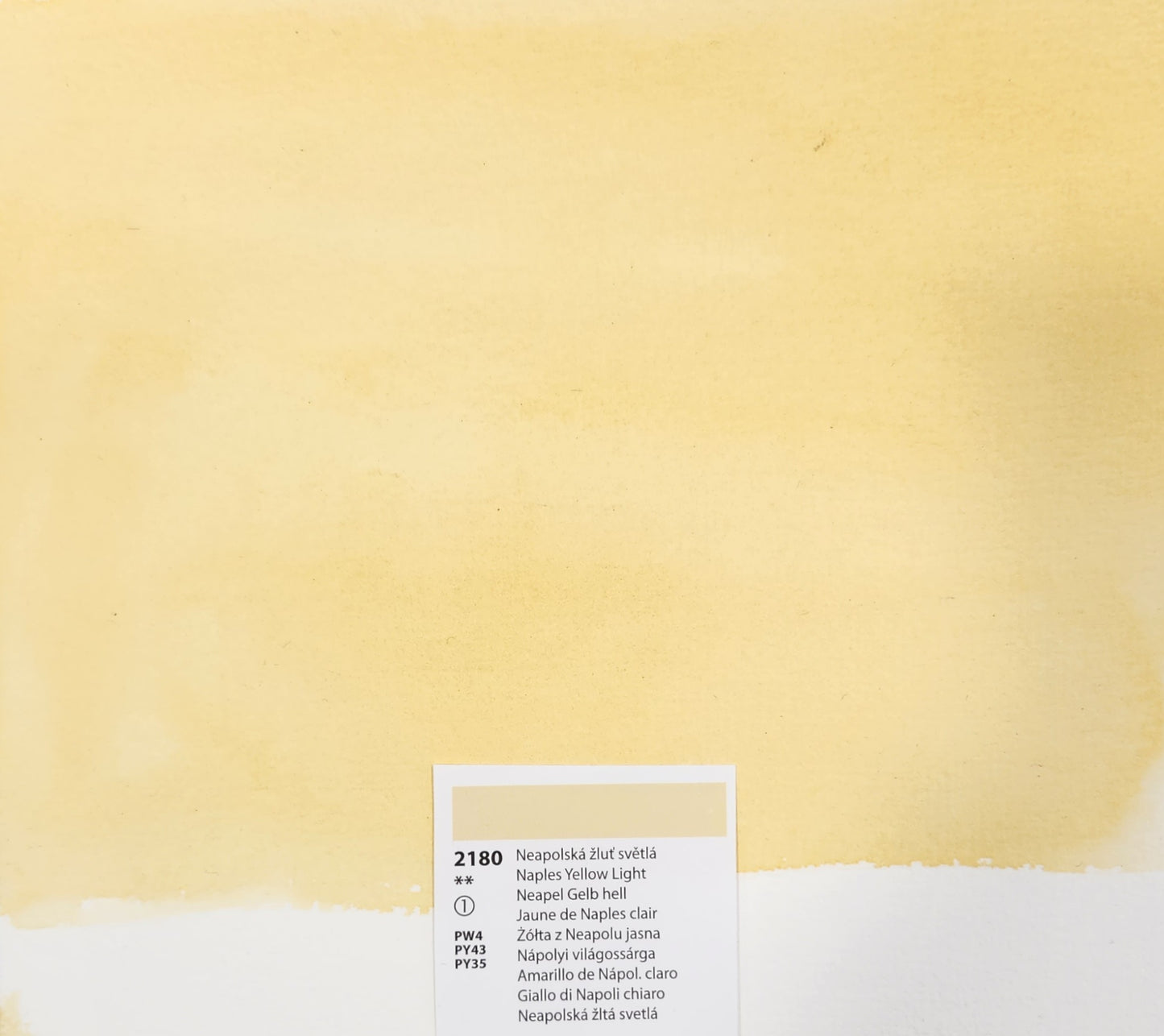 2180 Naples Yellow Light - Vaalea Napolinkeltainen