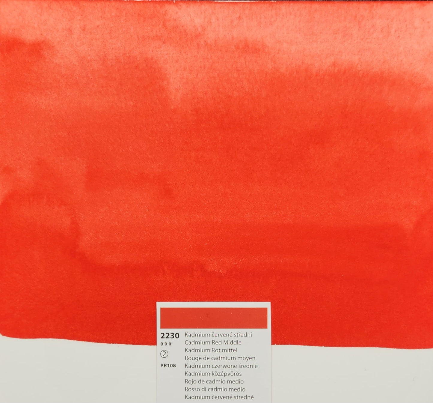 2230 Cadmium Red Middle - Kadmiumpunainen
