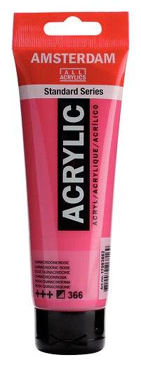 Amsterdam-akryylimaali Standard 366 Quinacridone Rose