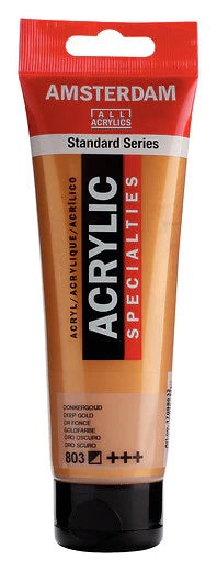 Amsterdam-akryylimaali Standard 803 Deep Gold
