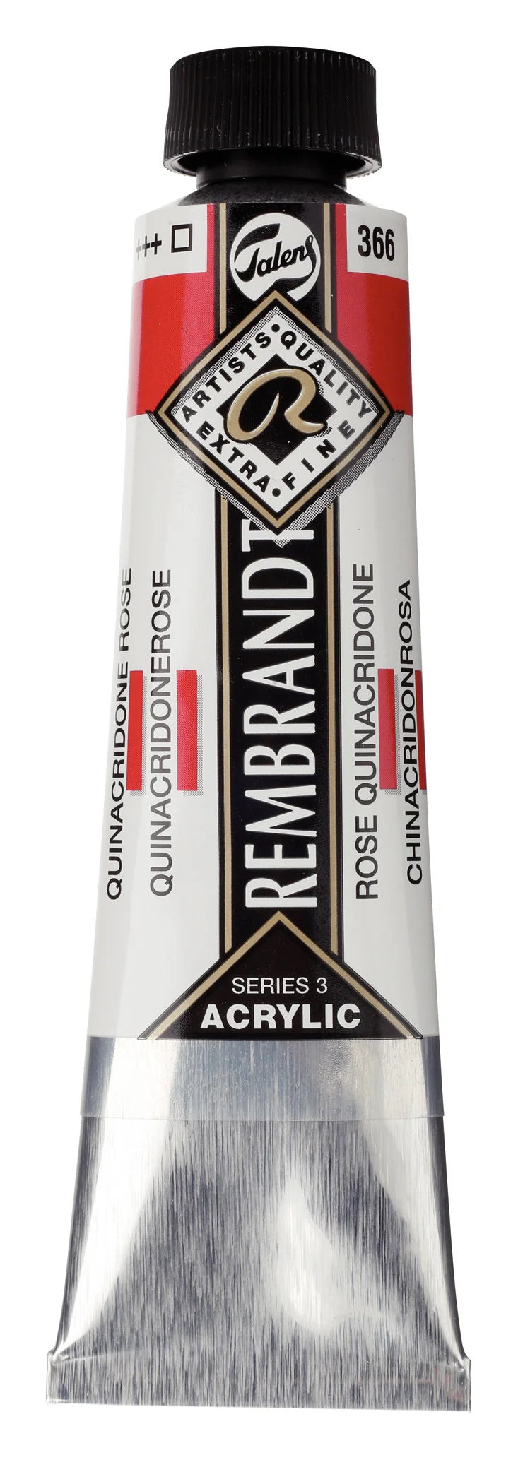 Rembrandt-akryyliväri 366 Quinacridone Rose 40 ml
