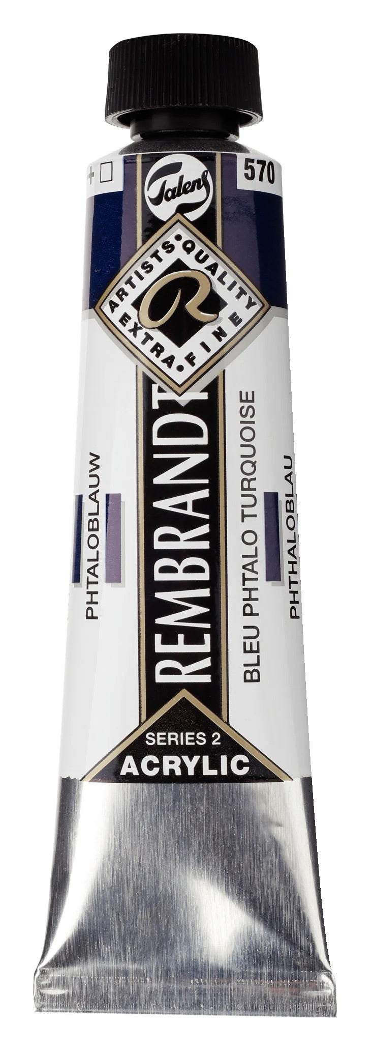 Rembrandt-akryyliväri 570 Phthalo Blue 40 ml