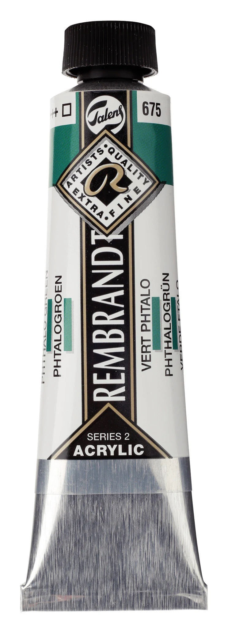 Rembrandt-akryyliväri 675 Phthalo Green 40 ml