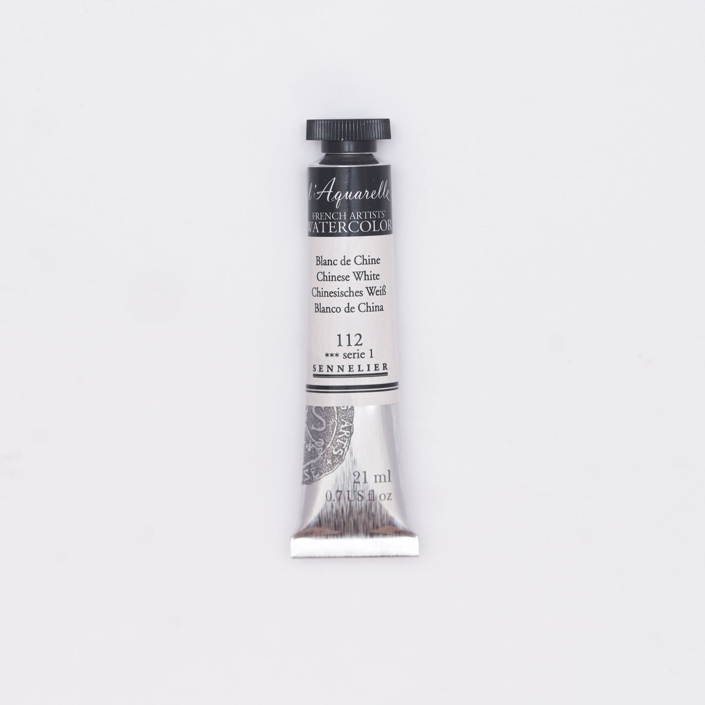 Sennelier-akvarelliväri 112 Chinese White 21ml