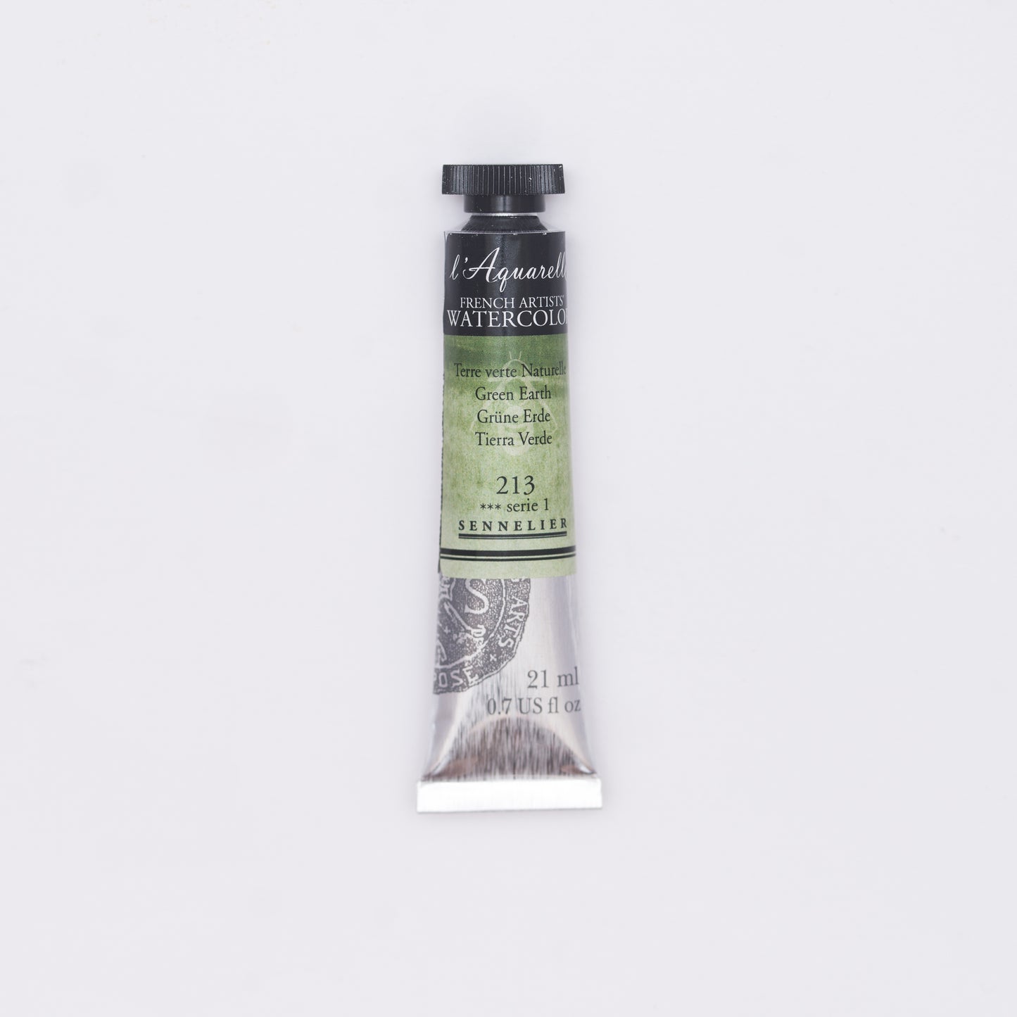 Sennelier-akvarelliväri 213 Green Earth 21 ml