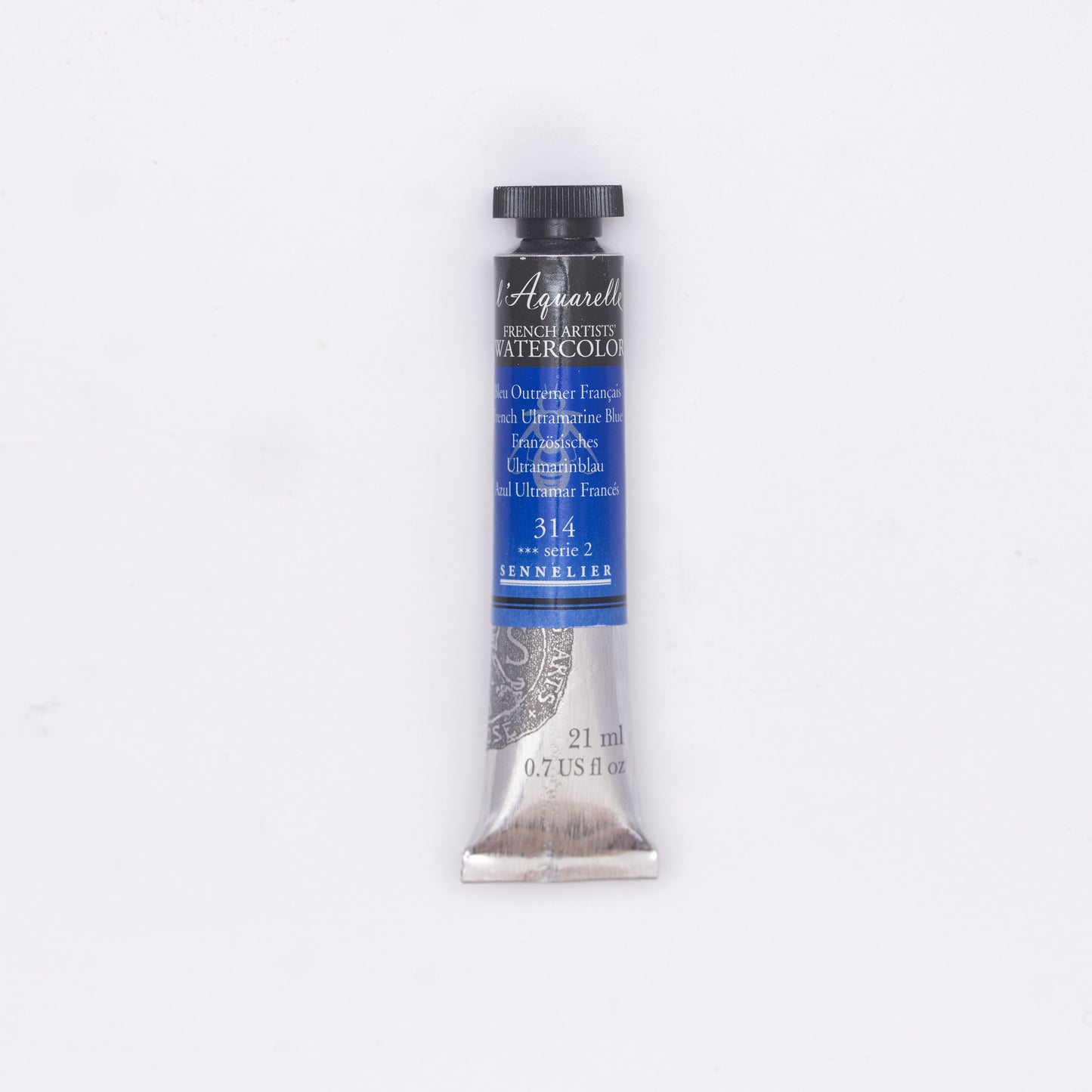 Sennelier-akvarelliväri 314 French Ultramarine Blue 21 ml