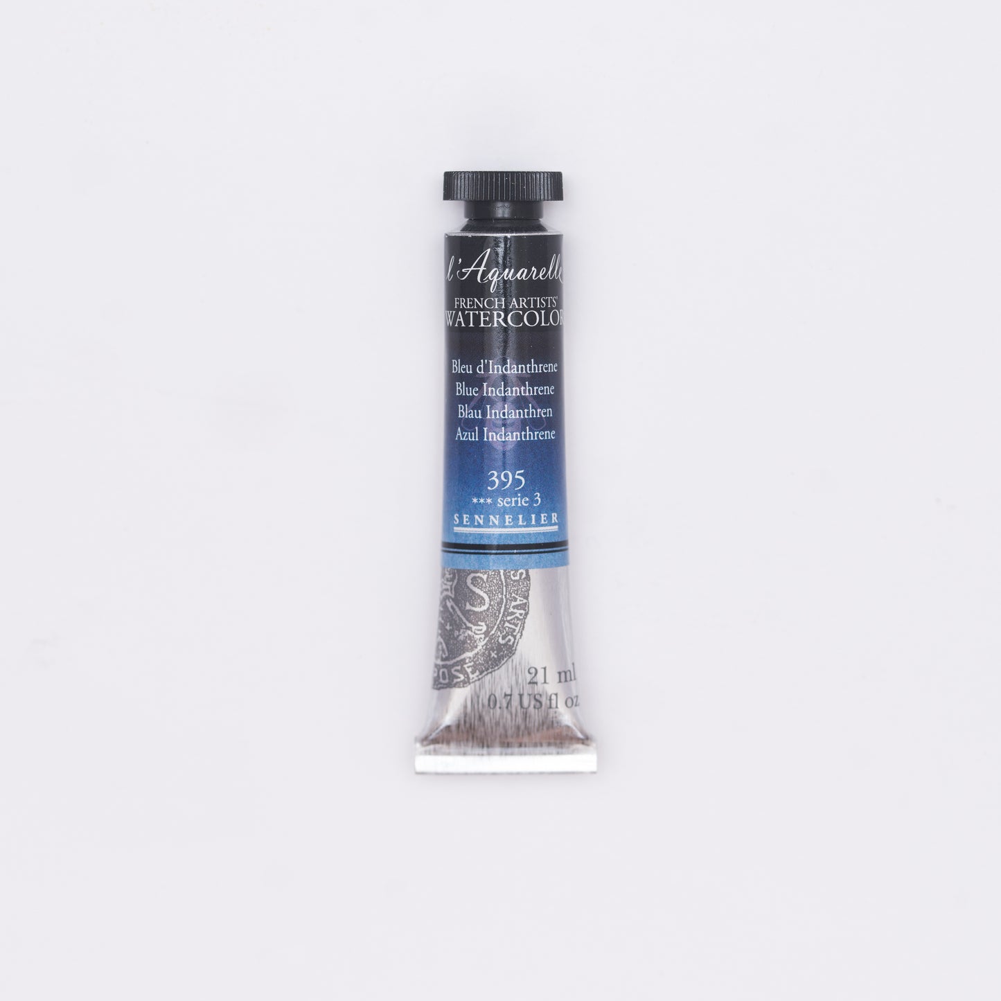 Sennelier-akvarelliväri 395 Blue Indanthrene 21 ml