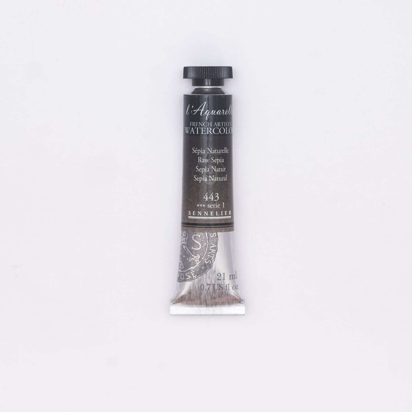 Sennelier-akvarelliväri 443 Raw Sepia 21 ml