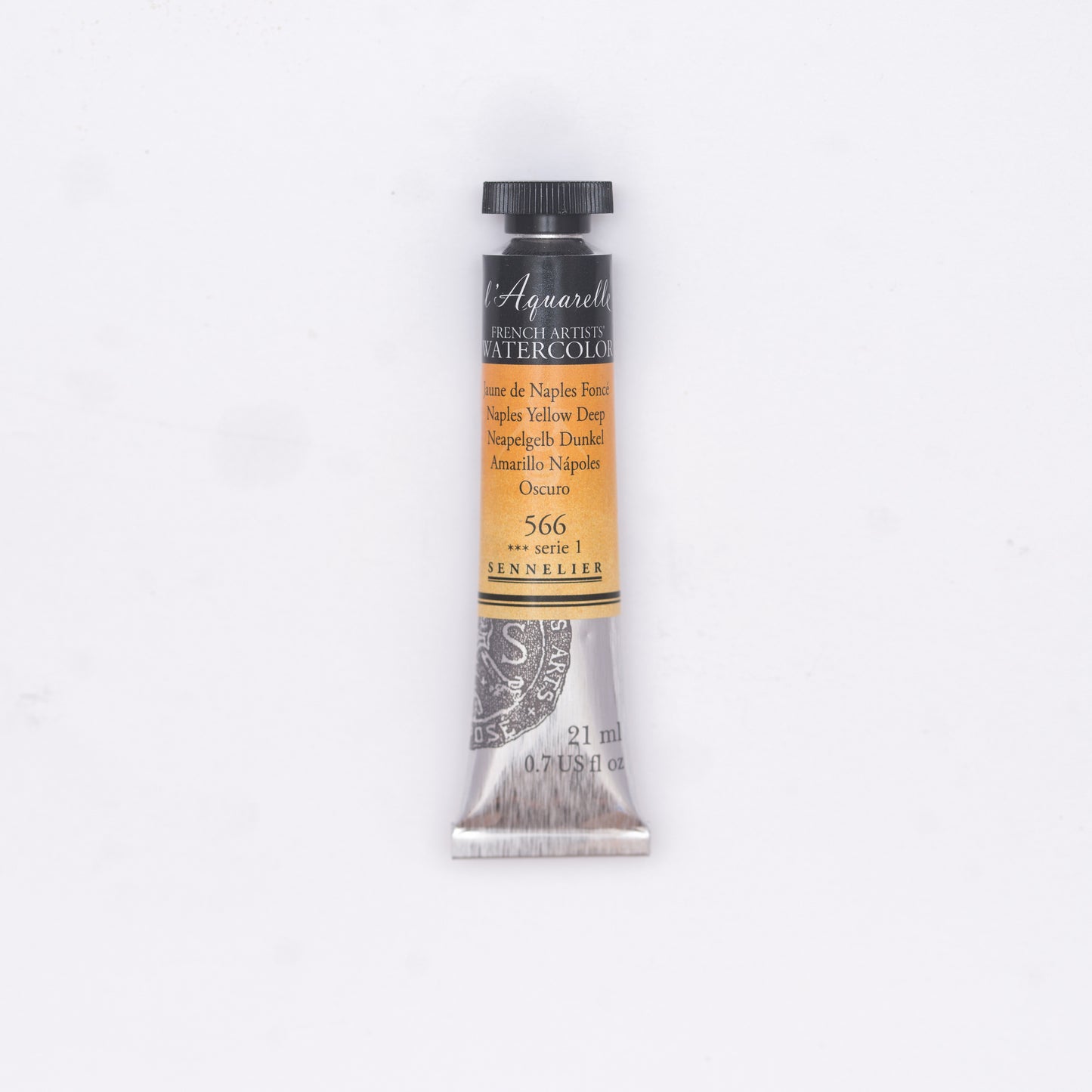 Sennelier-akvarelliväri 566 Naples Yellow Deep 21 ml