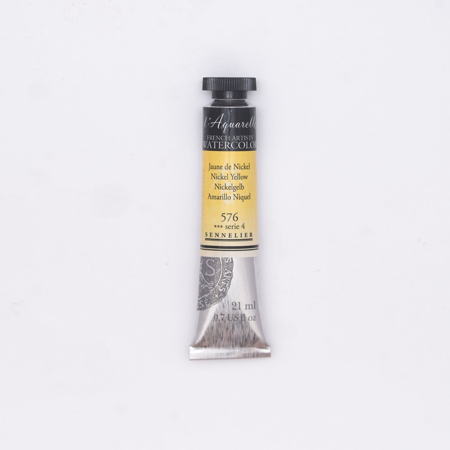 Sennelier-akvarelliväri 576 Nickel Yellow 21ml