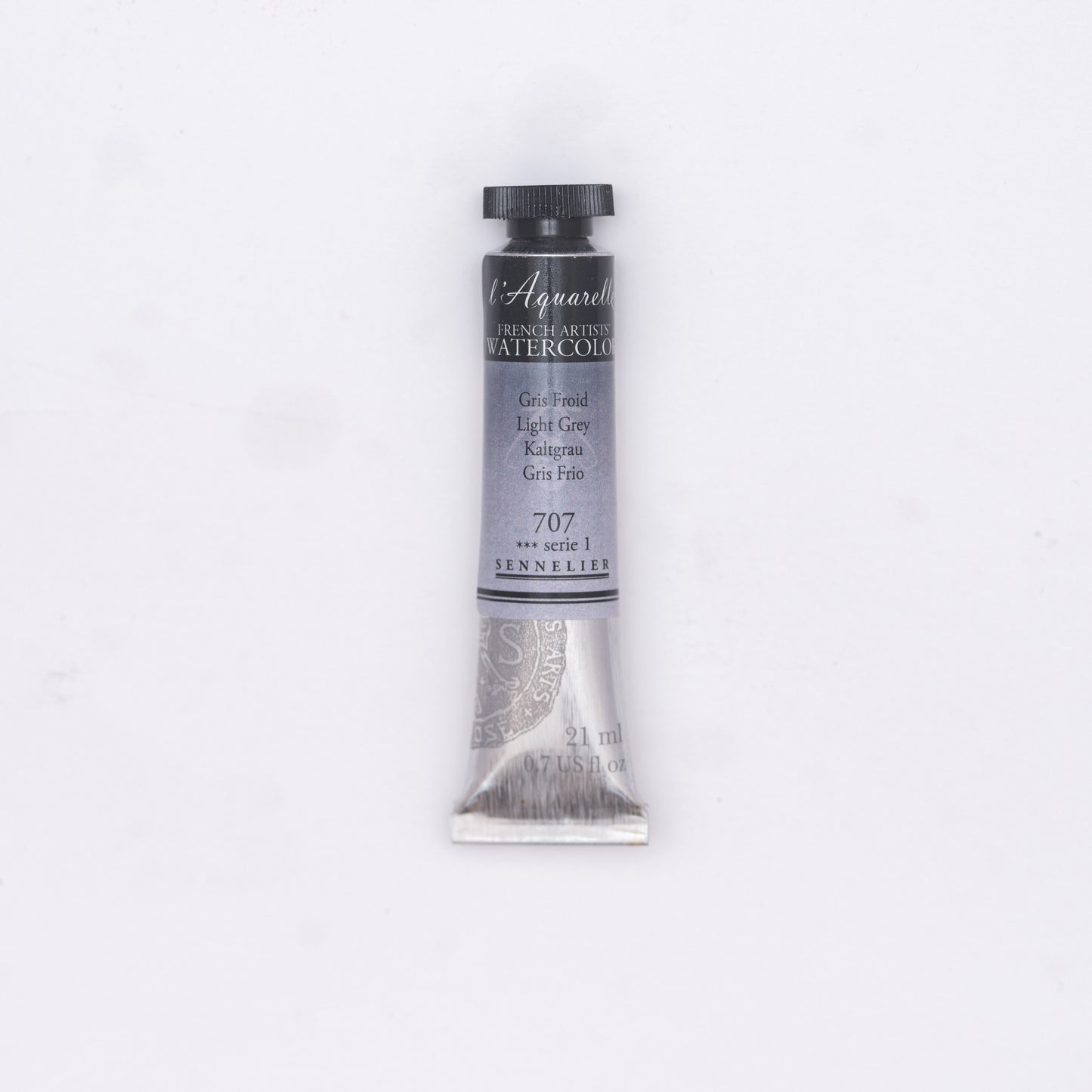 Sennelier-akvarelliväri 707 Light Grey 21 ml