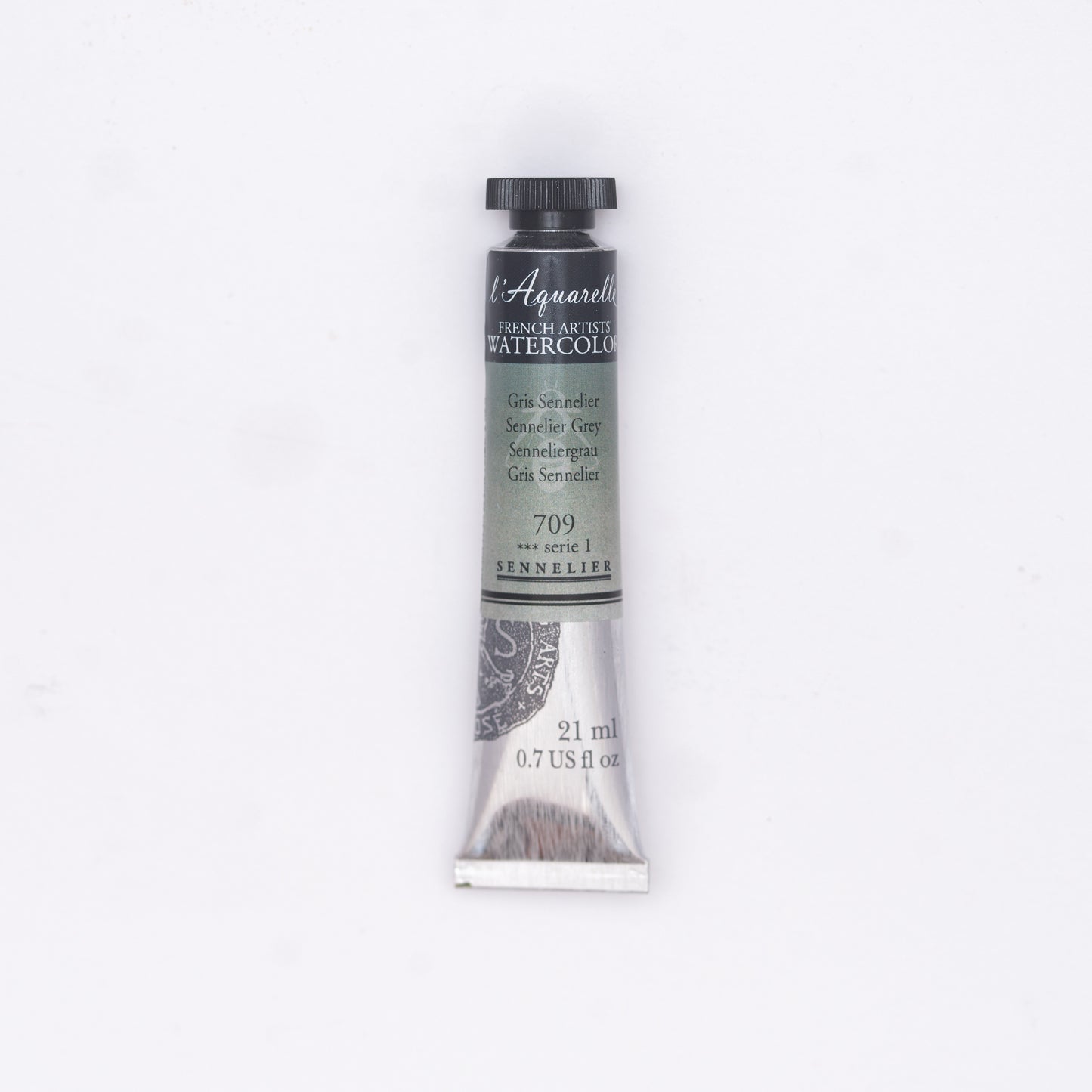 Sennelier-akvarelliväri 709 Sennelier Grey 21 ml