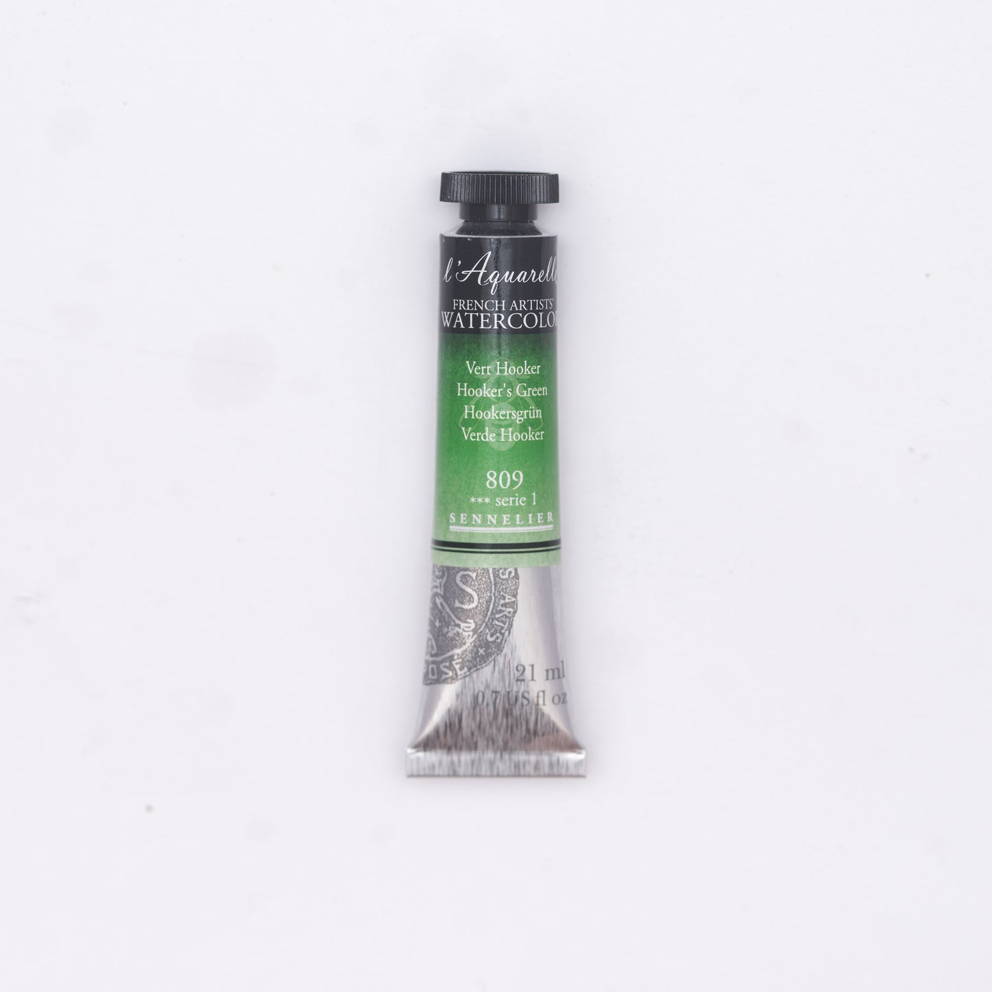 Sennelier-akvarelliväri 809 Hooker's Green 21 ml