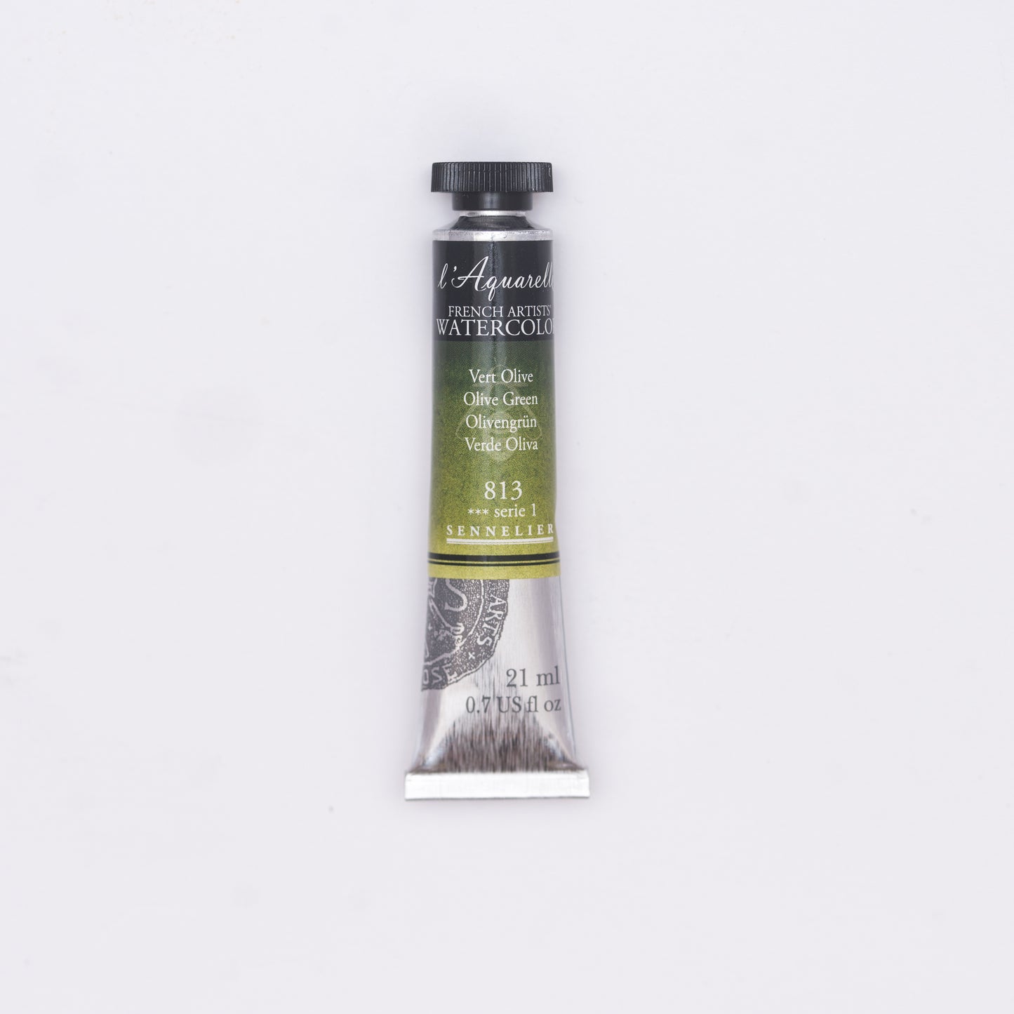 Sennelier-akvarelliväri 813 Olive Green 21 ml