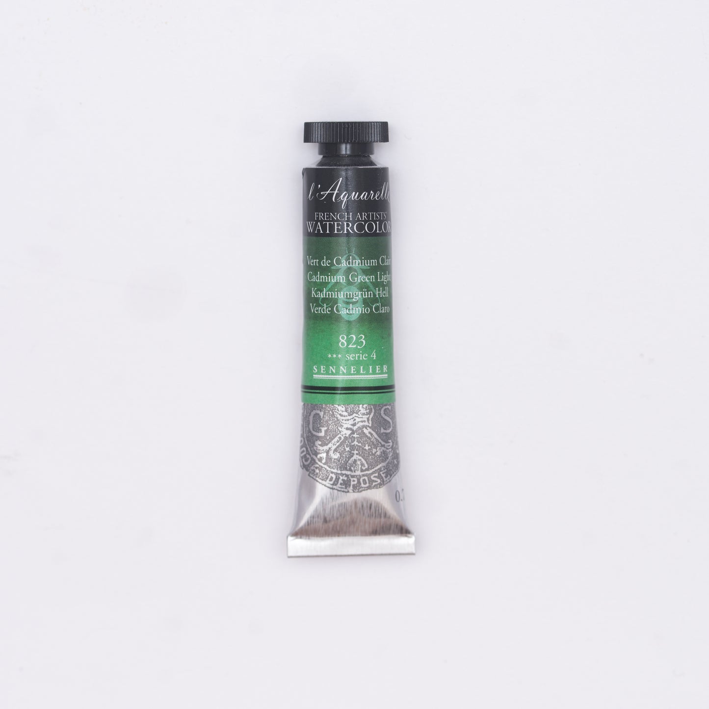 Sennelier-akvarelliväri 823 Cadmium Green Light 21 ml