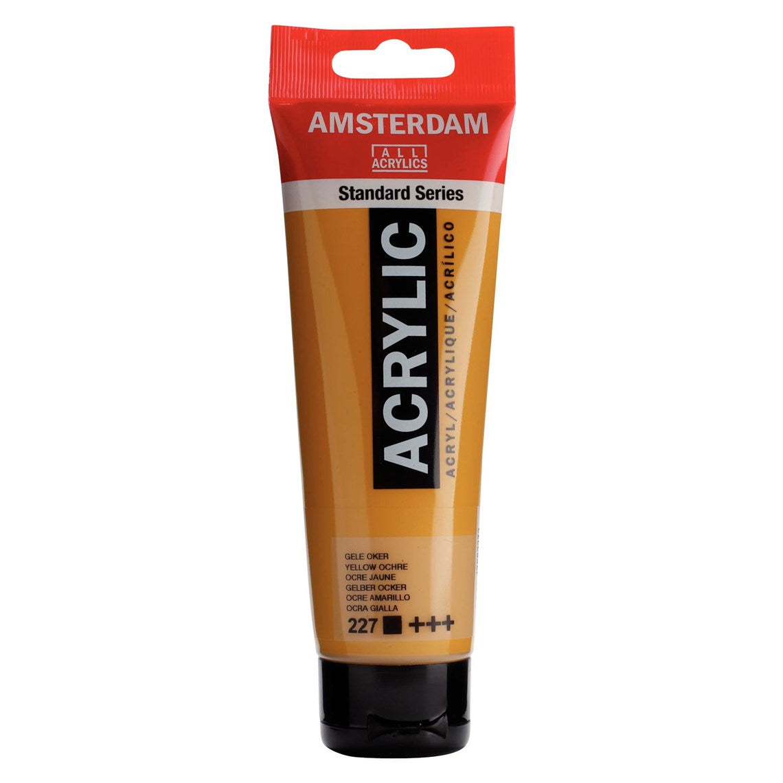 227 Keltaokra Amsterdam Akryylimaali 120 ml Royal Talens Akryylimaalit 120 ml tuubissa. Amsterdam akryylimaali on hintatietoisen harrastajan valinta. Maalin pohjana on kestävä 100 % akryylihartsi ja maali on saatavilla useissa värisävyissä. Amsterdam akryylimaali kuivuu nopeasti ja on myrkytöntä. Vesiliukoinen ennen kuivumista. Kuivuttuaan vedenkestävä.