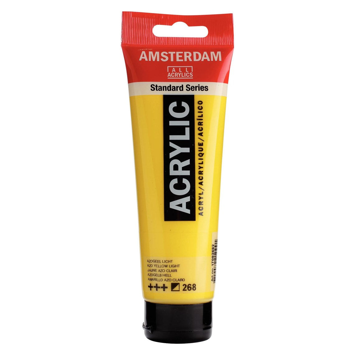 268 Azokeltainen vaalea Amsterdam Akryylimaali 120 ml Royal Talens Akryylimaalit 120 ml tuubissa. Amsterdam akryylimaali on hintatietoisen harrastajan valinta. Maalin pohjana on kestävä 100 % akryylihartsi ja maali on saatavilla useissa värisävyissä. Amsterdam akryylimaali kuivuu nopeasti ja on myrkytöntä. Vesiliukoinen ennen kuivumista. Kuivuttuaan vedenkestävä.