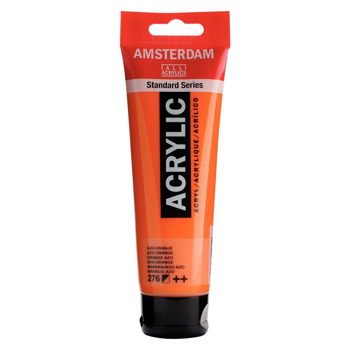 276 Azo oranssi Amsterdam Akryylimaali 120 ml Royal Talens Akryylimaalit 120 ml tuubissa. Amsterdam akryylimaali on hintatietoisen harrastajan valinta. Maalin pohjana on kestävä 100 % akryylihartsi ja maali on saatavilla useissa värisävyissä. Amsterdam akryylimaali kuivuu nopeasti ja on myrkytöntä. Vesiliukoinen ennen kuivumista. Kuivuttuaan vedenkestävä.