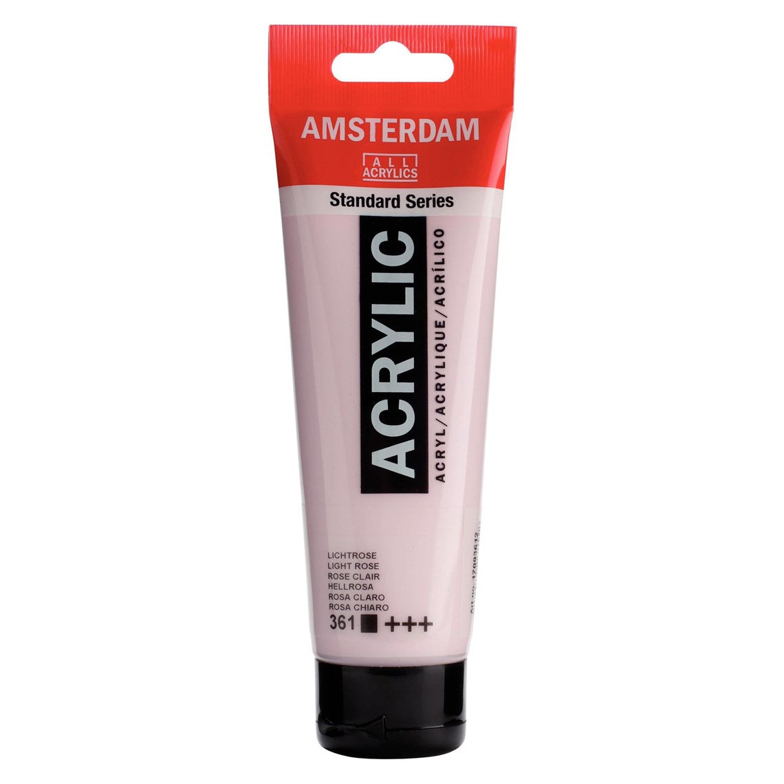 361 Vaalea roosa Amsterdam Akryylimaali 120 ml Royal Talens Akryylimaalit 120 ml tuubissa. Amsterdam akryylimaali on hintatietoisen harrastajan valinta. Maalin pohjana on kestävä 100 % akryylihartsi ja maali on saatavilla useissa värisävyissä. Amsterdam akryylimaali kuivuu nopeasti ja on myrkytöntä. Vesiliukoinen ennen kuivumista. Kuivuttuaan vedenkestävä.