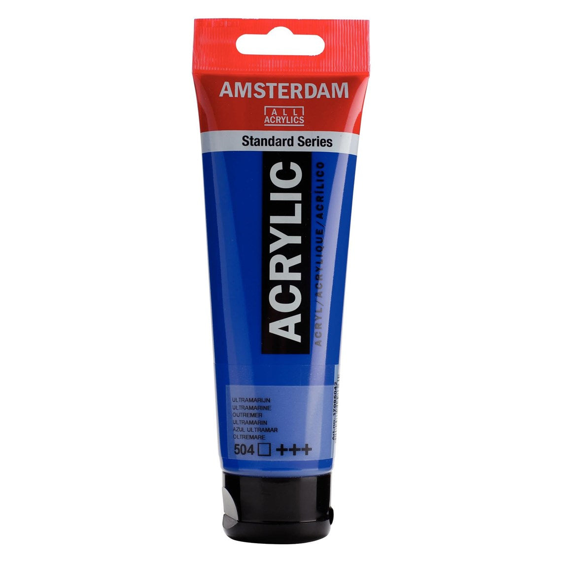 504 Ultramariini Amsterdam Akryylimaali 120 ml Royal Talens Akryylimaalit 120 ml tuubissa. Amsterdam akryylimaali on hintatietoisen harrastajan valinta. Maalin pohjana on kestävä 100 % akryylihartsi ja maali on saatavilla useissa värisävyissä. Amsterdam akryylimaali kuivuu nopeasti ja on myrkytöntä. Vesiliukoinen ennen kuivumista. Kuivuttuaan vedenkestävä.