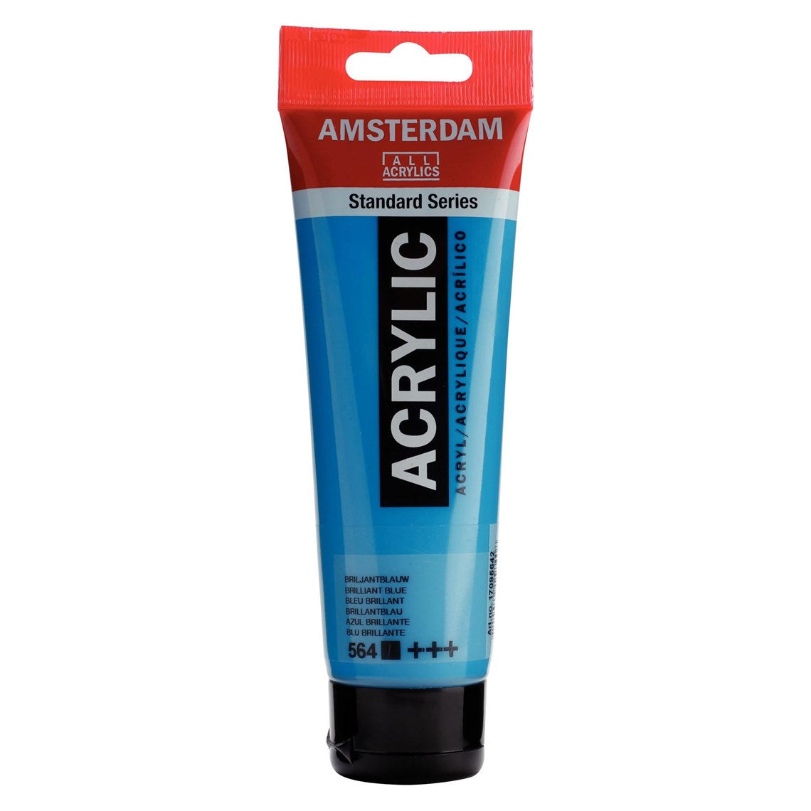 564 Azulsininen Amsterdam Akryylimaali 120 ml Royal Talens Akryylimaalit 120 ml tuubissa. Amsterdam akryylimaali on hintatietoisen harrastajan valinta. Maalin pohjana on kestävä 100 % akryylihartsi ja maali on saatavilla useissa värisävyissä. Amsterdam akryylimaali kuivuu nopeasti ja on myrkytöntä. Vesiliukoinen ennen kuivumista. Kuivuttuaan vedenkestävä.