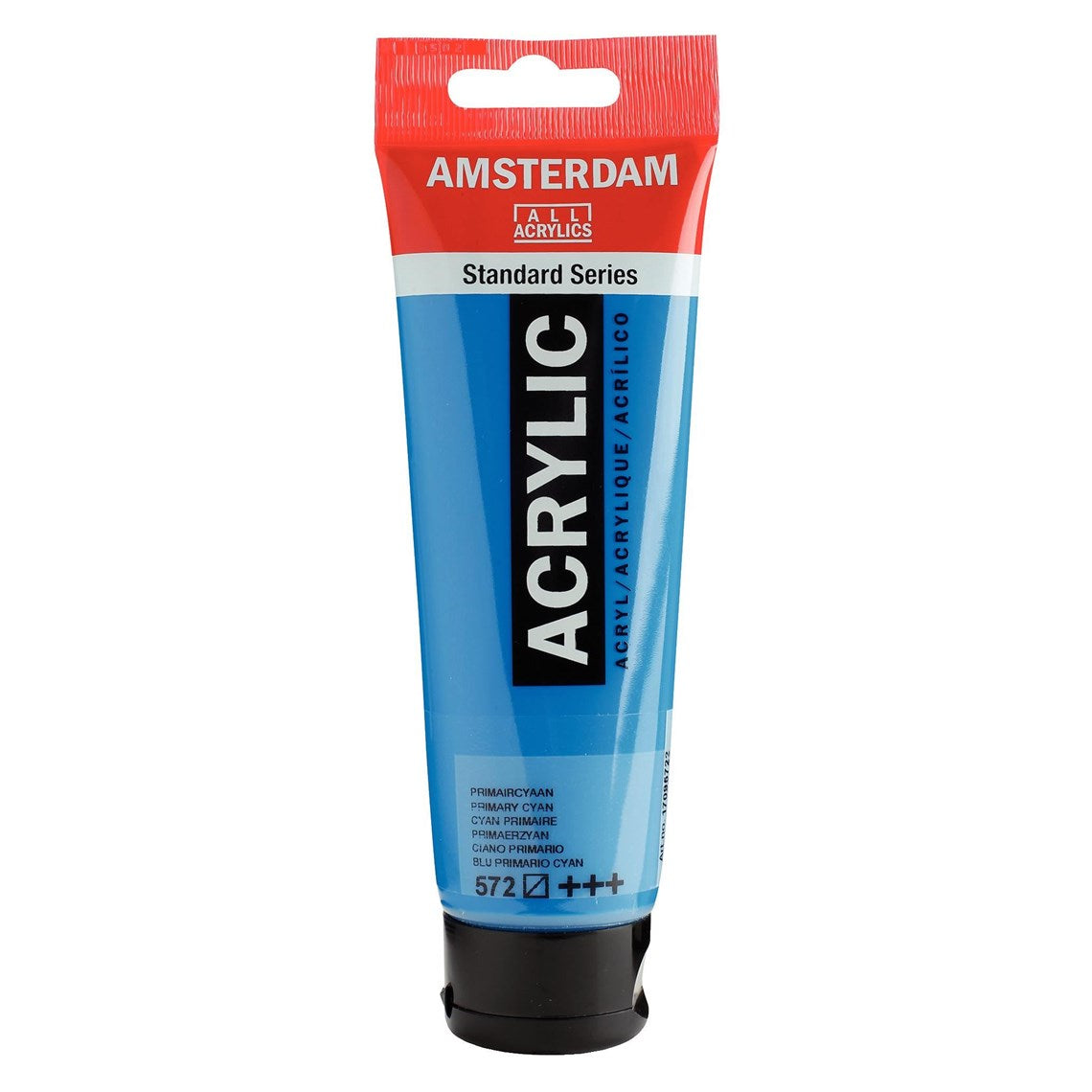 572 Primaari Cyan Amsterdam Akryylimaali 120 ml Royal Talens Akryylimaalit 120 ml tuubissa. Amsterdam akryylimaali on hintatietoisen harrastajan valinta. Maalin pohjana on kestävä 100 % akryylihartsi ja maali on saatavilla useissa värisävyissä. Amsterdam akryylimaali kuivuu nopeasti ja on myrkytöntä. Vesiliukoinen ennen kuivumista. Kuivuttuaan vedenkestävä.