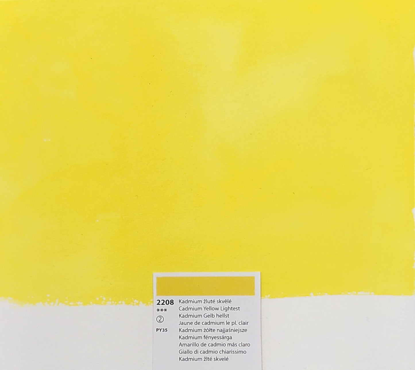 2208 Cadmium Yellow Lightest - Sitruunankeltainen