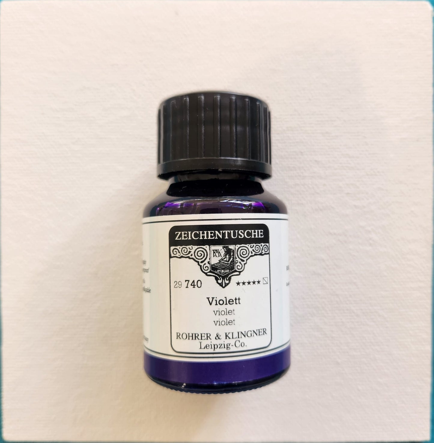 Rohrer & Klingner kalligrafia-/akryylimuste 740 Violet