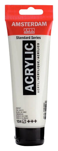 Amsterdam-akryylimaali Standard 104 Zinc White