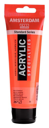 Amsterdam-akryylimaali Standard 257 Reflex Orange