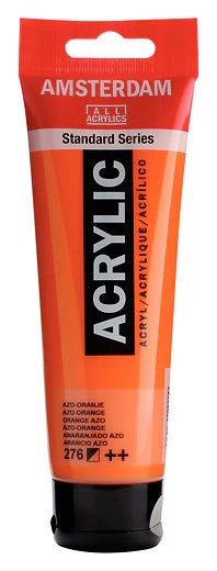 Amsterdam-akryylimaali Standard 276 Azo Orange