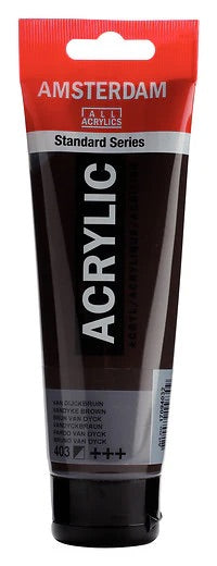 Amsterdam-akryylimaali Standard 403 Vandyke Brown
