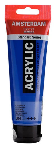 Amsterdam-akryylimaali Standard 504 Ultramarine