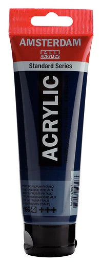 Amsterdam-akryylimaali Standard 566 Prussian Blue (Phthalo)