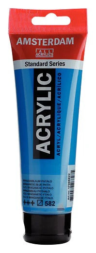 Amsterdam-akryylimaali Standard 582 Manganese Blue Phthalo