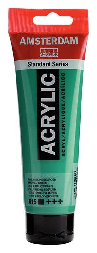 Amsterdam-akryylimaali Standard 615 Emerald Green