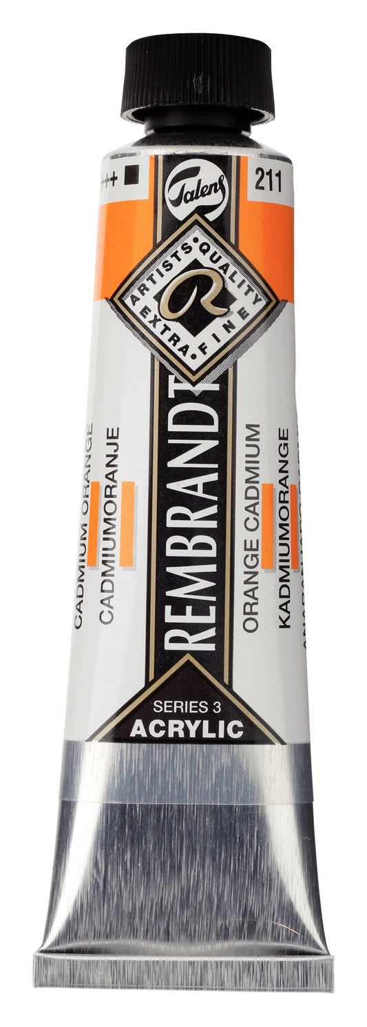 Rembrandt-akryyliväri 211 Cadmium Orange 40 ml