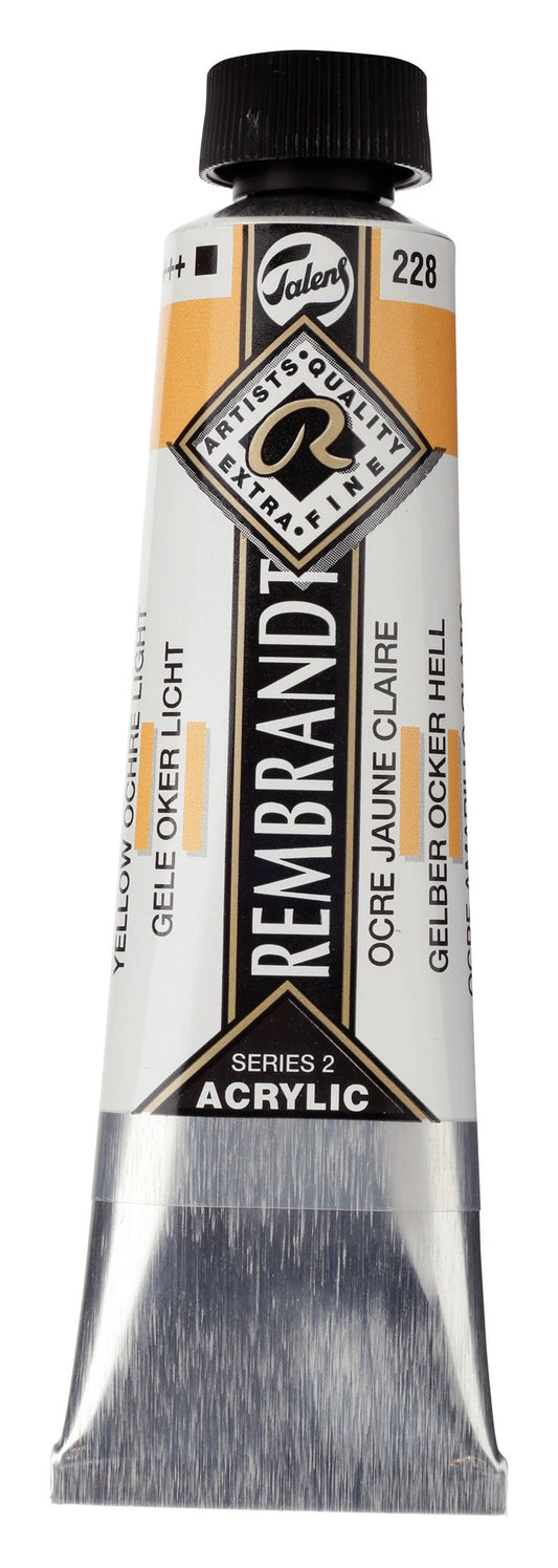 Rembrandt-akryyliväri 228 Yellow Ochre Light 40 ml