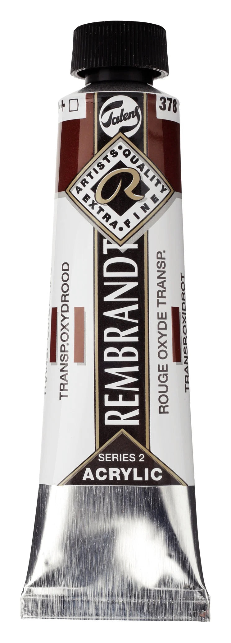 Rembrandt-akryyliväri 378 Transparent Oxide Red 40 ml