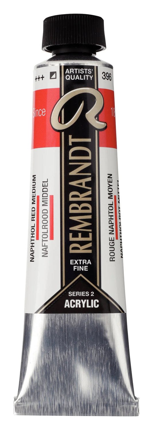Rembrandt-akryyliväri 396 Naphthol Red Medium 40 ml