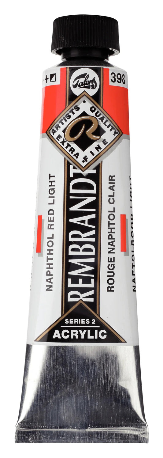 Rembrandt-akryyliväri 398 Naphthol Red Light 40 ml