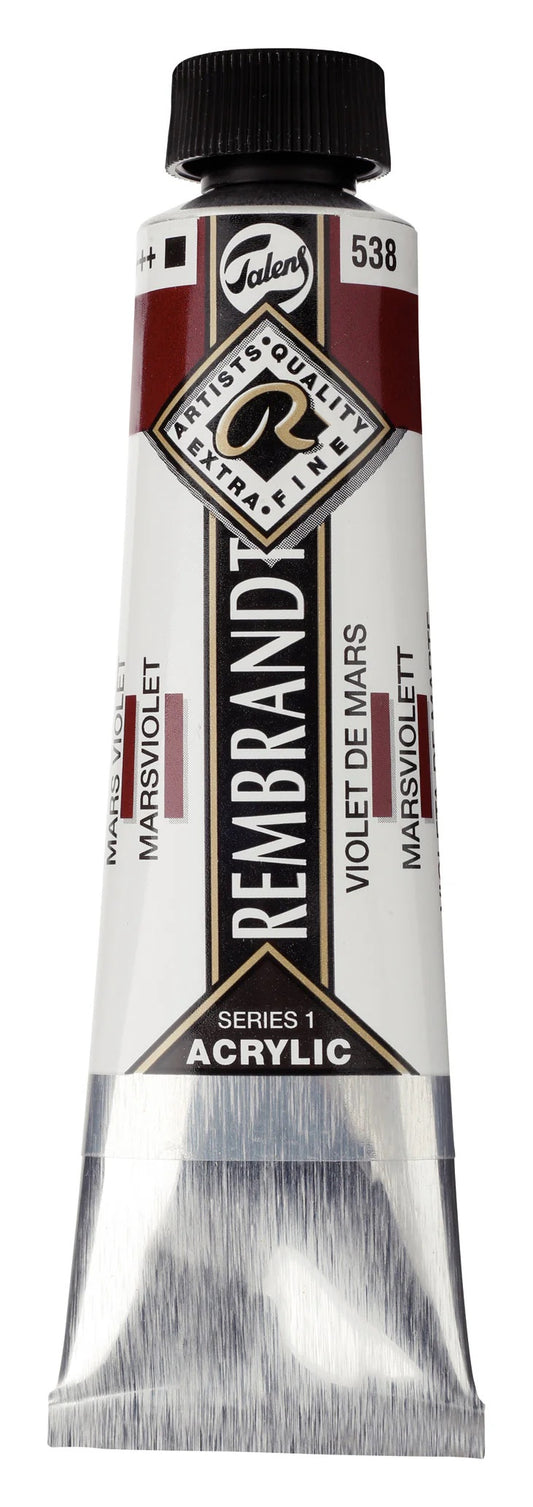 Rembrandt-akryyliväri 538 Mars Violet 40 ml