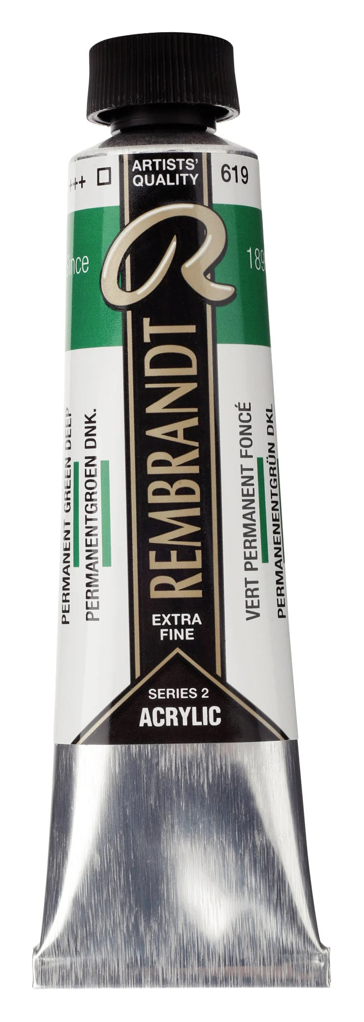 Rembrandt-akryyliväri 619 Permanent Green Deep 40 ml