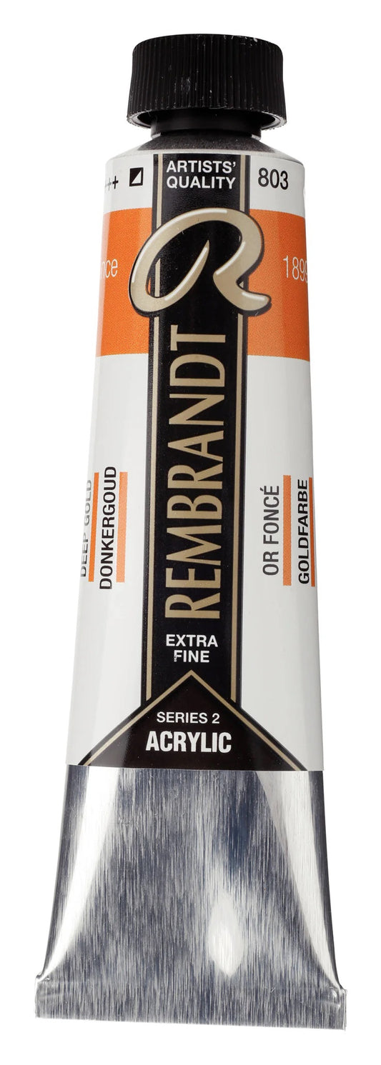 Rembrandt-akryyliväri 803 Deep Gold 40 ml