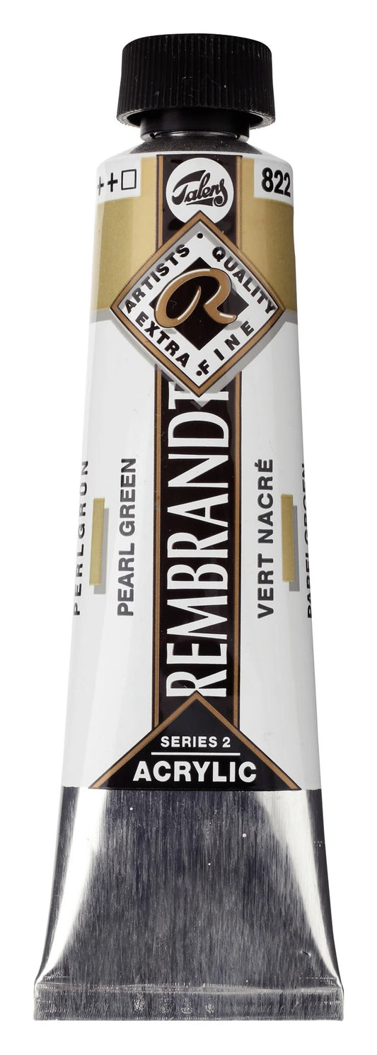 Rembrandt-akryyliväri 822 Pearl Green 40 ml