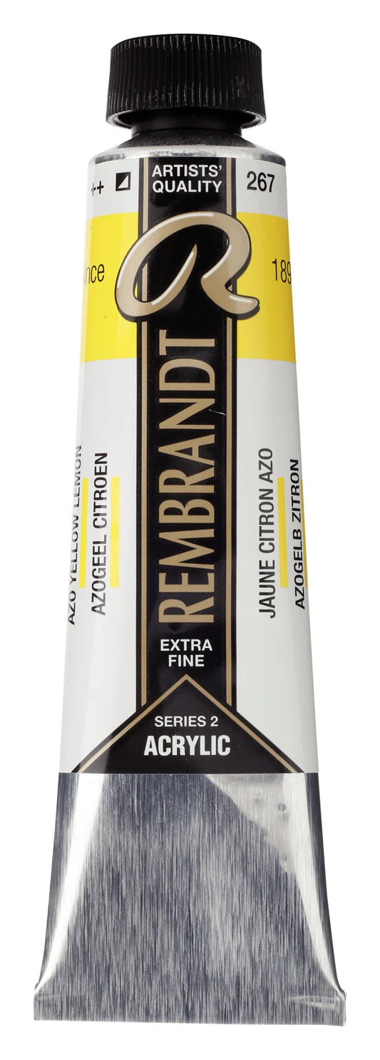 Rembrandt-akryyliväri 267 Azo Yellow Lemon 40 ml