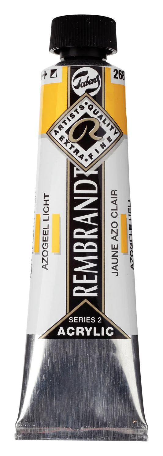 Rembrandt-akryyliväri 268 Azo Yellow Light 40 ml
