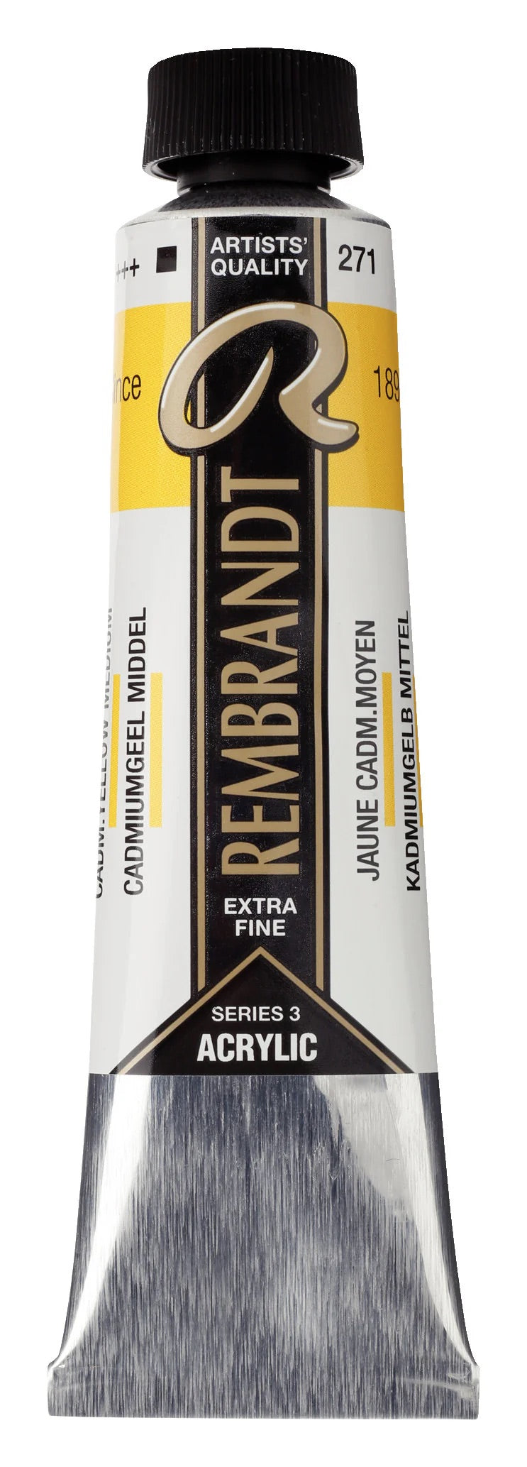 Rembrandt-akryyliväri 271 Cadmium Yellow Medium 40 ml